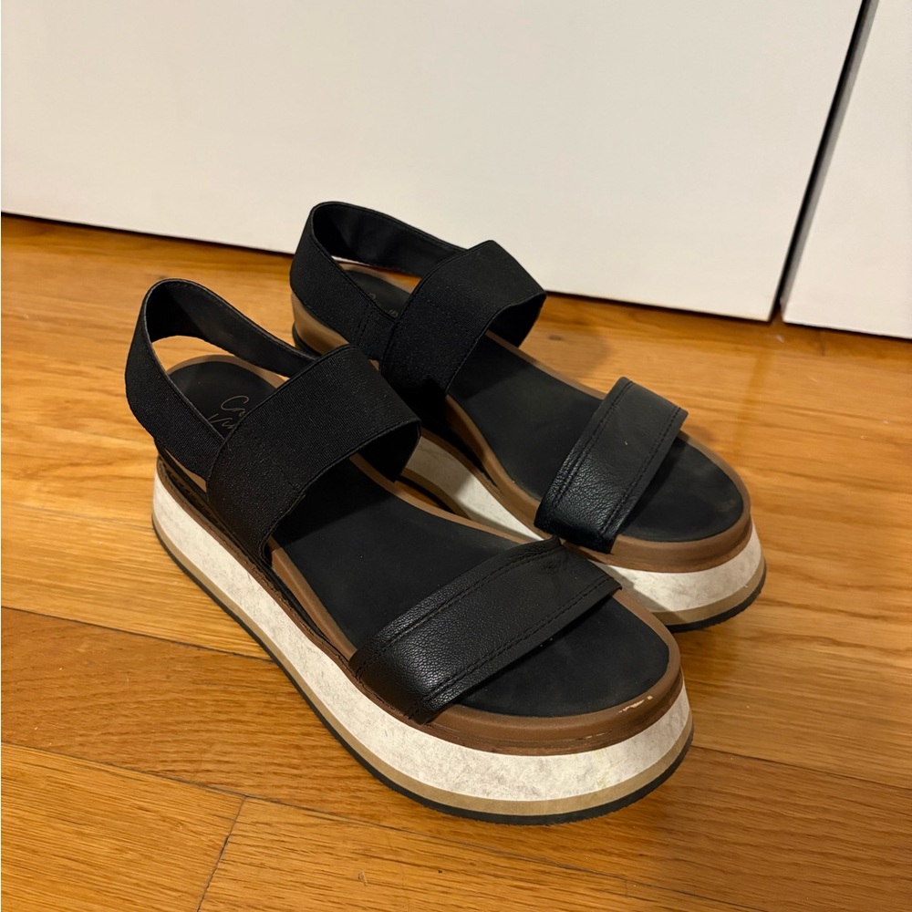 Black Platform Sandals by Crown Vintage
Summer Women Sandal